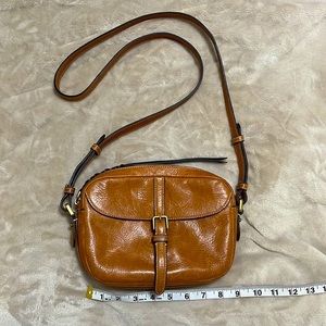 Fossil Leather Crossbody Bag